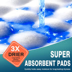 AAY Bed Pads Disposable 30" x 36" (100 Count), Extra Large Super Absorbency Disposable Underpads for Incontinence, Premium Leakproof Protective Chucks Pee Pads for Adult, Kids, Puppy Training