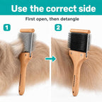 Artero Double Flexible Brush (2 in 1) (M - Nature Collection)