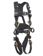 3M DBI-SALA ExoFit NEX 1113320 Full Body Arc Flash Harness, Back/Front Web Rescue Loops, Belt W/pad, PVC Coated Alum. Side D-Rings, Locking QC Leg Straps, Small, Black
