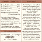 Primal Freeze Dried Dog Food, Pronto Mini Nuggets, Pork; Scoop & Serve, Complete & Balanced Meal; Also Use As Topper or Treat; Premium, Healthy, Grain Free, High Protein Raw Dog Food (25 oz)