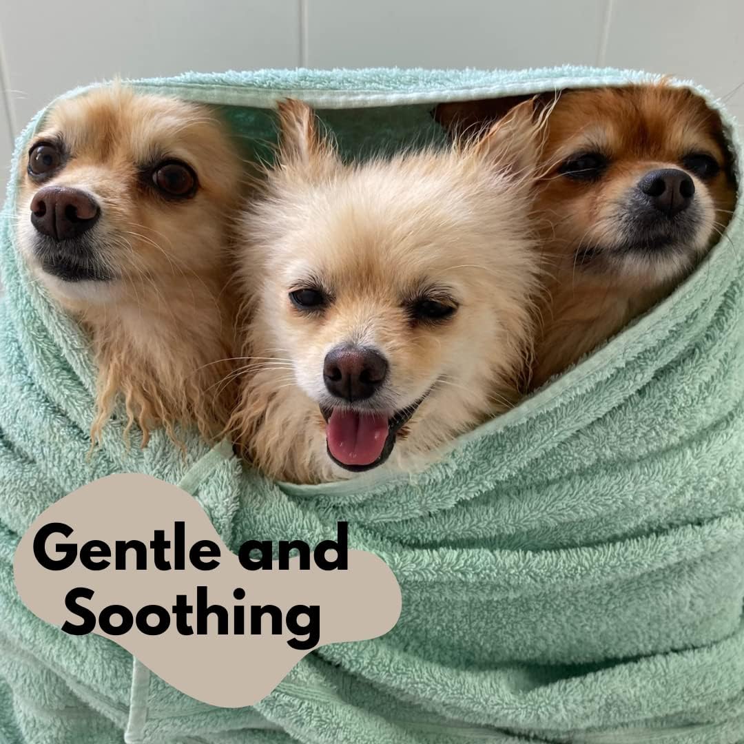 The Natural Dog Shampoo Bar Soap for Itchy Skin Relief - Twin Pack - Dog Soap for Sensitive Skin with Manuka and Neem Oil to Ease Allergies and Itching
