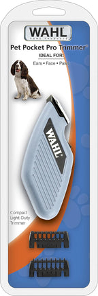 Wahl Pocket Pro Compact Trimmer for Touching Up Around Dogs and Cats Eyes, Ears, and Paws - Model 9961-900