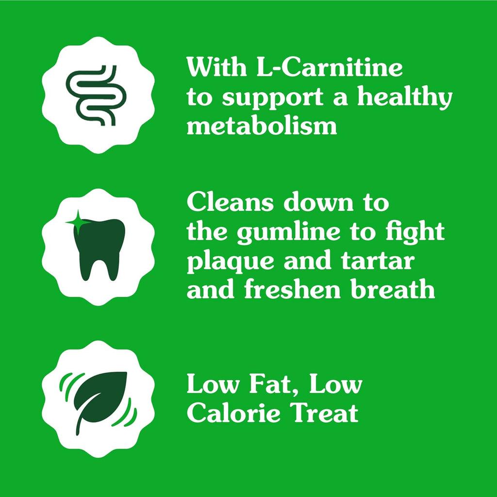 Greenies Weight Management Regular Dog Dental Chews Weight Control Dog Treats, 27 oz. Pack (27 Treats)