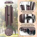 Personalized Sympathy Wind Chimes Gift, Memorial Wind Chimes, for Loss of Loved One Prime, Bereavement/Sympathy/Memorial Gift for Loss of Mother Father Husband Condolence Remembrance