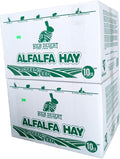 High Desert Alfalfa Hay for Rabbits, Guinea Pigs, Chinchillas & Small Pets – Protein-Rich Natural Hay for Young, Growing Animals – High-Fiber, Hand-Packed, Additive-Free, Grown in USA – 10 lb Box