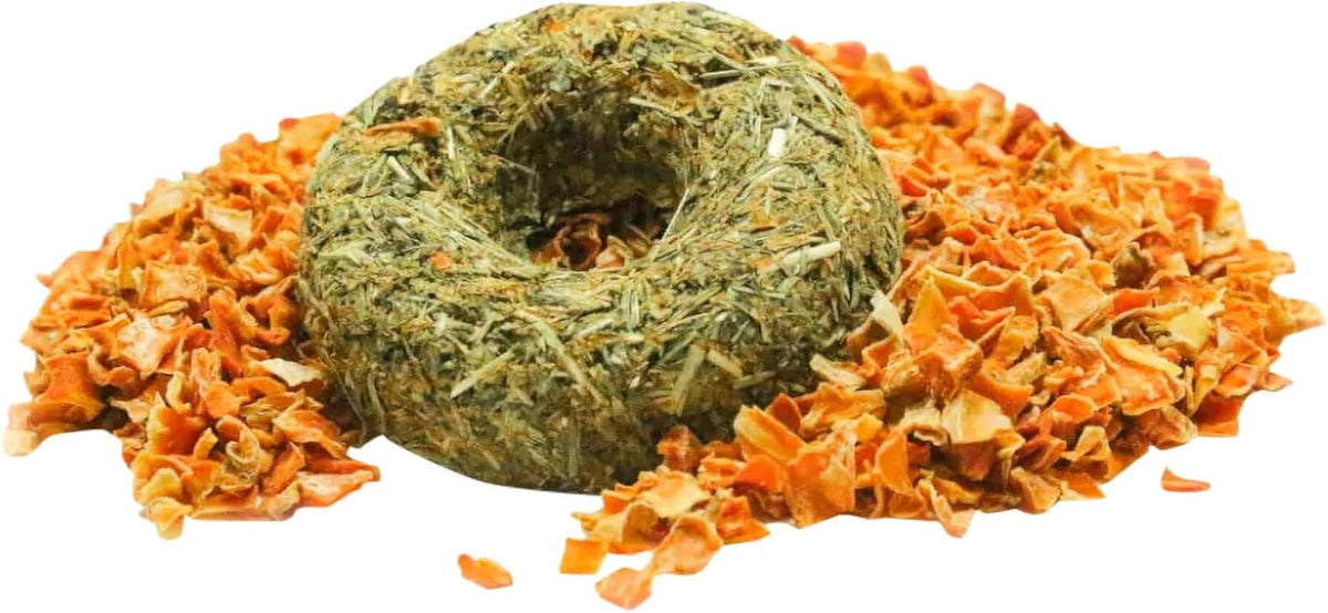 Grandpa's Best Whisker Nibblers Pumpkin Carrot Treats for Rabbits, Guinea Pigs and Small Animals