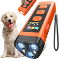 Dog Bark Deterrent Device, Color Display 2000 mAh Rechargeable Ultrasonic Anti-Barking Trainer with 4 Frequency Settings 25/30/40/55 kHz, 65ft Long-Range, Safe & Effective Alternative to Bark Collars