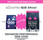 Boxie Glo Clumping Clay 30 Day Odor Control Cat Litter, 99.9% Dust-Free, Low Tracking, UV Light Attractant, 40 lb