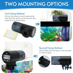 WiFi Automatic Fish Feeder (2.4GHz Only), Smart Fish Feeder with Timer & App Control, 3 Ports Dry Food Dispenser for Aquarium/Tank, Ideal for Vacation & Daily Use
