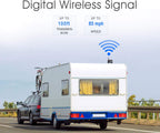 Digital Wireless Backup Camera System Kit, IP69 Waterproof Wireless Rear View Camera + 7?™â€?LCD Wireless Reverse Monitor for RV/Truck/Trailer/Bus/Camper/5th Wheel (W01-7 inch)