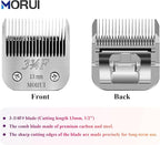 3-3/4F Cut Length 1/2"(13mm) Detachable Pet Dog Clipper Blades UltraEdge Series Clipper Blades for Dog Grooming Compatible with Most Andis,Oster A5 Wahl KM Series Clippers
