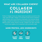 TRURANCH Collagen Chips - Collagen Dog Treats - Long Lasting Healthy Joint Support - Rawhide Alternative Chips - Skin & Coat Health - Made with Real Peanut Butter, Value Pack, 15 Bag, 7.5 lbs