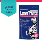Covetrus Nutrisential Lean Treats for Dogs - Small, Medium & Large Dogs (K9) - Nutritional Low Fat, Bite-Size - Soft Chicken Flavor - 10 Pack - 4oz