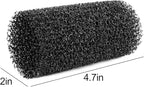 Yaubay 2PCS Internal Filter Sponge Foam, Aquarium Bio Sponge Rolls of Fish Tank Filter Accessories 4.5" x 2" (2Pcs Sponge)