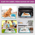IMMCUTE Dog Pee Pads Extra Large 28"x34", X-Large Training Puppy Pee Pads Super Absorbent & Leak-Proof, XL Disposable Pet Piddle Pad and Potty Pads for Dogs, Puppies, Doggie (18 Count)