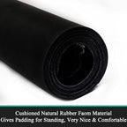 Pauwer Laundry Room Rug Runner 20"x48" Waterproof Rubber Laundry Mat Non Slip Kitchen Mats for Floor Washable Floor Mat Runner Rug for Farmhouse Mudroom Washroom Bathroom Decor