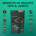 VetriScience Glycoflex 3 Clinically Proven Hip and Joint Support Supplement for Small Dogs - Maximum Strength Dog Supplement with Glucosamine, MSM, Green Lipped Mussel & DMG - 60 Chews,Chicken Flavor