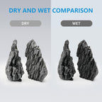 KINGRUI Natural Seiryu Rock Stone 11LB Dragon Stone for Aquarium Landscaping Models Fish Tank Decoration Reptile and Amphibian enclosures 3-6inch