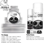 The Blissful Dog Basset Hound Nose Butter for Dry, Cracked Skin, Lick-Safe Dog Nose Balm with Moisturizing Shea Butter, Almond, Olive, and Essential Oils, Pet Supplies, Uncented, 1 oz.