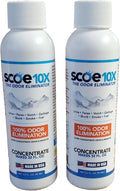 SCOE 10X Odor Eliminator Concentrate- 2 Spray Bottle Refills- Urine Odor Eliminator