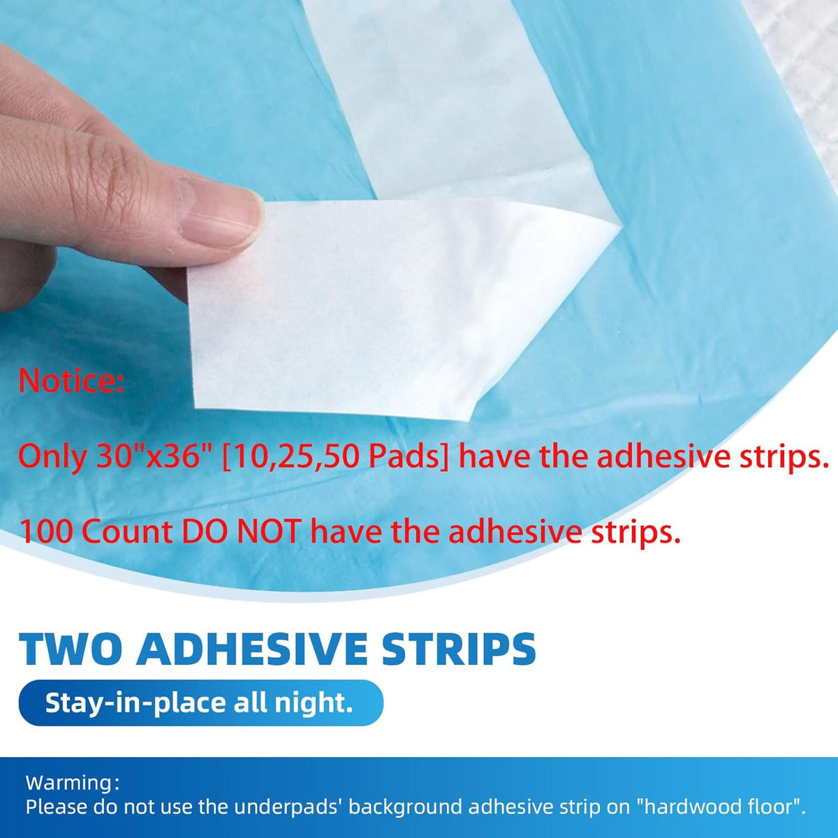 Bed Pads with Adhesive Strip 30"x36" Thicken Elderly Adults Incontinence Underpads Disposable,Heavy Duty Absorbent Chucks Waterproof,XL Extra Large Puppy Pee Training Pad[25 Pads]