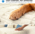 FUANGUI 2 Pack Waterproof Couch Cover for Dogs for Sectional Sofa | Washable Pet Couch Covers for Pets, Non Slip 2 PCS L Shaped Sofa Slipcover, Sofa Covers for 3 Cushion Couch Sofa Pet Friendly