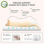Bedsure XL Dog Bed for Crate, Pet Bed with Washable Cover, 41x27 Inch Navy | Orthopedic Egg Crate Foam, Flat Rectangle Sherpa Mat, Non-Slip Bottom, Comfy Removable Cover, For Extra Large Pets ≤ 65 lbs