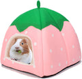 Guinea Pig Hideout Bed Rabbit House Cave Accessories Cozy Hide-Out for Bunny Hedgehog Ferret Chinchilla&Other Small Animals