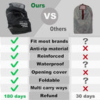 Car Seat Travel Bag Backpack for Air Travel Universal Infant Carseat Gate Check Bag Cover for Airplane, Foldable with Pouch, Gray