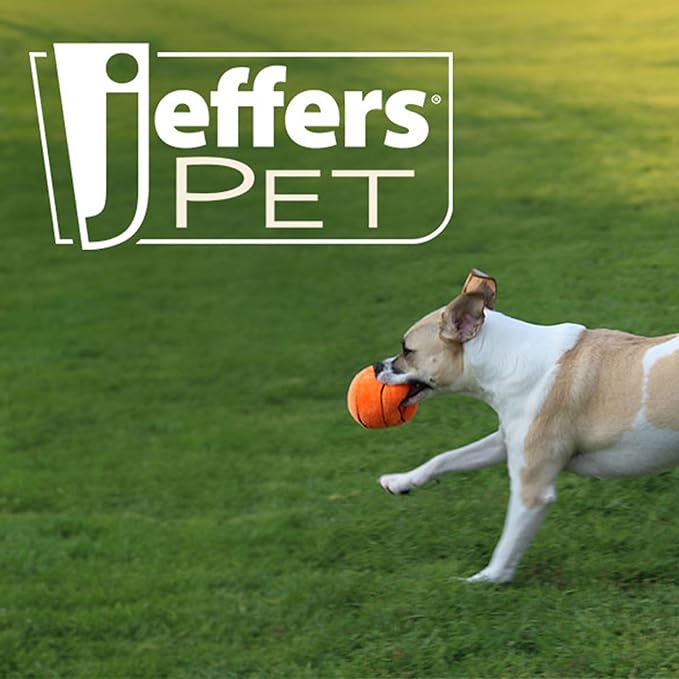Jeffers Pet Sporty Pup Plush Football Squeaker Dog Toy, 8" - Soft Interactive Plush Ball for Dogs & Puppies, Indoor Play, Fetch, Cuddle, Interactive Fun, Birthday, Holiday, Christmas, Halloween