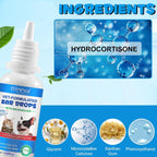 Dog Ear Infection Treatment, Cat & Dog Ear Cleaner for Itchy Relief, Antiseptic,Waxing,Cleansing, Ear Mite Treatment for Dog Cats, Yeast Ears Infection Treatment for Dogs, 2.02fl.oz
