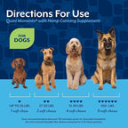 NaturVet Quiet Moments Plus Hemp Calming Aid Soft Chews for Dogs, Count of 60, 60 CT