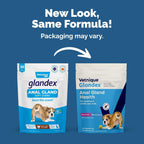 Vetnique Labs Glandex Anal Gland Soft Chew Treats with Pumpkin for Dogs Digestive Enzymes, Probiotics Fiber Supplement for Dogs Boot The Scoot (Bacon/Pork Chews, 30 Count)