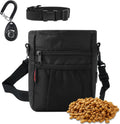 Dog Treat Pouch with Magnetic Closure, Treat Pouches for Pet Training, Large Dog Treat Training Pouch and Dog Clicker, Dog Training Treat Pouch Built-in Poop Bag Dispenser, Hands-Free Snack