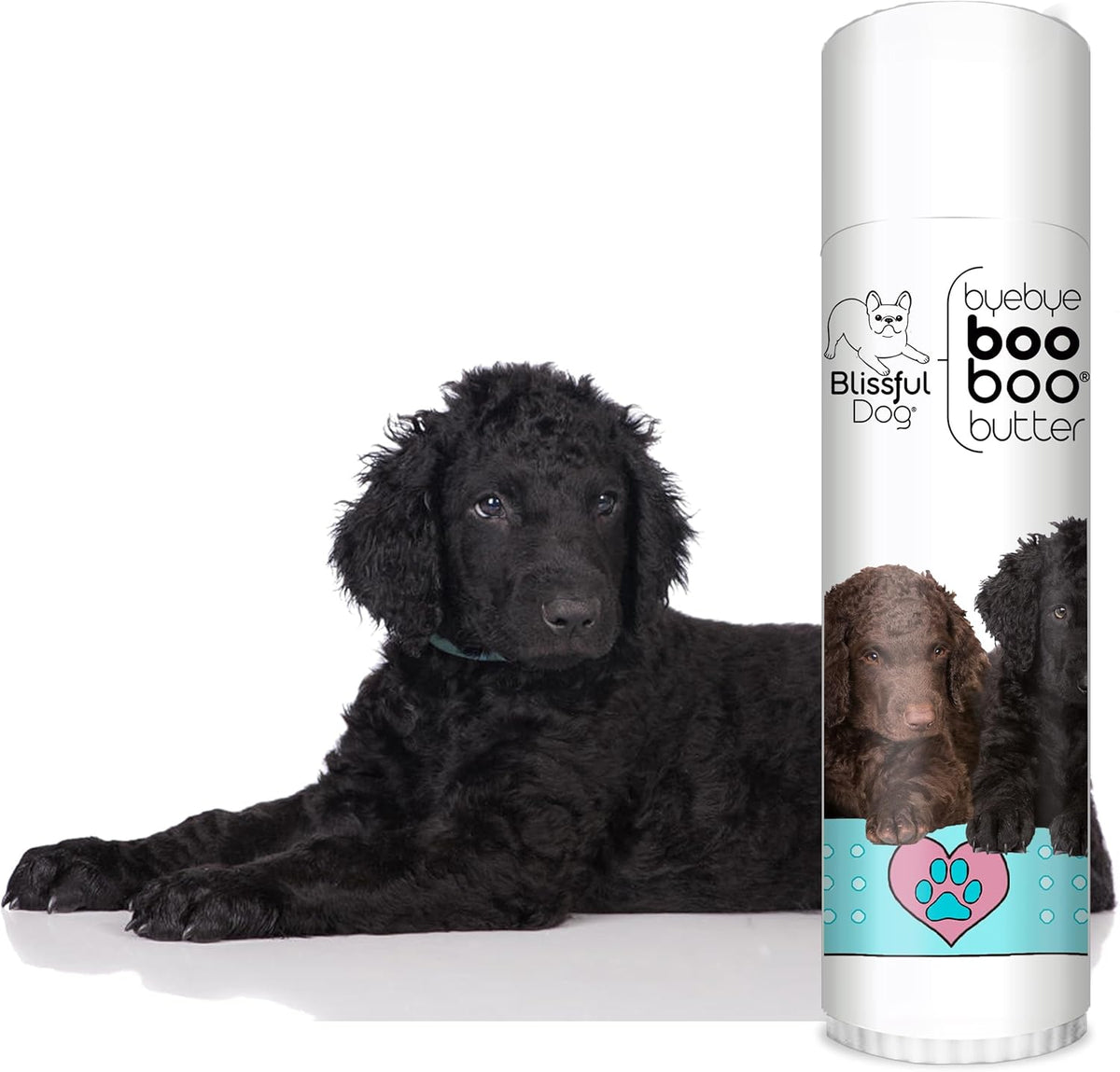 The Blissful Dog Curly-Coat Retriever Boo Boo Butter, 0.50-Ounce