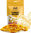 iPaw Turkey Dog Treats, All Natural Human Grade Dog Treat, Suitable for Training chew, US Sourced Raw Material, Hypoallergenic, Rawhide Alternative, Ring (Pumpkin)