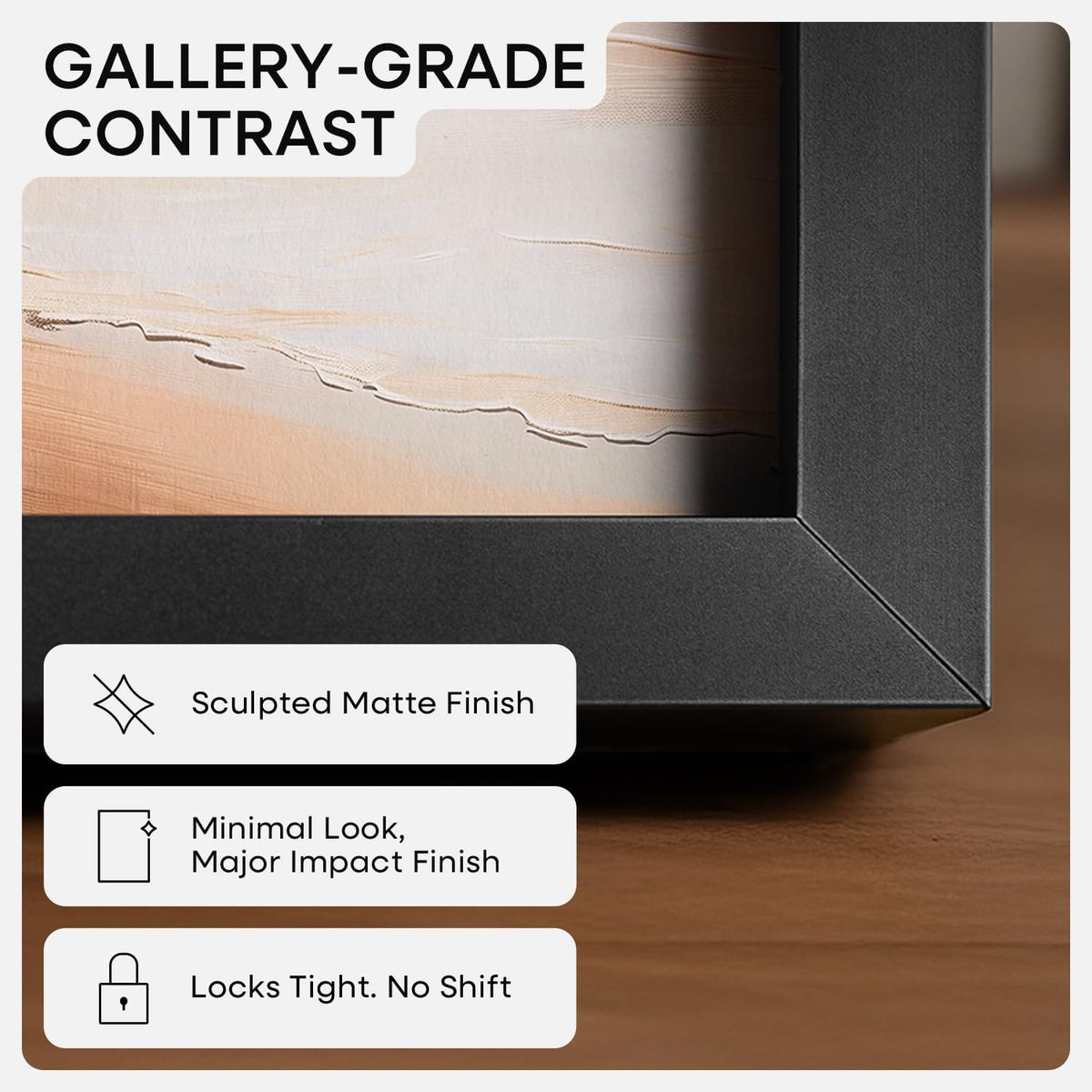 Homeforia 8x12 Picture Frame Black, High End Metal 8 x 12 Poster Frames with Mat 6 by 8 for Photo, 12x8 Frame Matted to 6x8 inch Print, 8by12 Wall or Tabletop Frame, Tempered Glass, Wall Kit, Set of 1