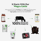 First Light Farms Freeze-Dried Wagyu Beef Liver Dog Treats | 100% Grass-Fed, Certified Humane, 4 oz | Single Ingredient, Nutrient-Dense Superfood for All Breeds & Life Stages
