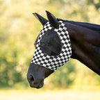 Jeffers Expression Lycra Horse Fly Mask – Full Size, Skater Cowgirl – Lightweight Stretch Horse Mask with Mesh Eyes & Ears, Breathable Lycra Fly Mask for Horses, Equine Summer Apparel & Gear