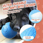 Smart Jumping Ball for Dogs, Smart Jumping Ball Dog Toy with Two Modes, Viral Shaky Toy for Dogs, Automatic Interactive Bouncing Balls with Rechargeable Battery Endless Playtime (Orange+Blue)