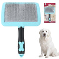 Great Pyrenees Brush,Dog Brush for Great Pyrenees,De-shedding and Fluffing Grooming Brush,Gifts for Great Pyrenees,Blue