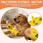 6 Rolls Vet Wrap Cohesive Bandage, Self Adhesive Non-Woven Pet First Aid Tape for Dogs, Cats, Horses, Wound Care, Sticks Only to Itself, Safe & Comfortable, 2 Inch x 5 Yards