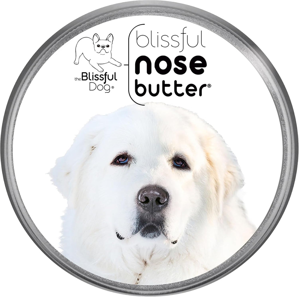 The Blissful Dog Great Pyrenees Unscented Nose Butter, 4-Ounce
