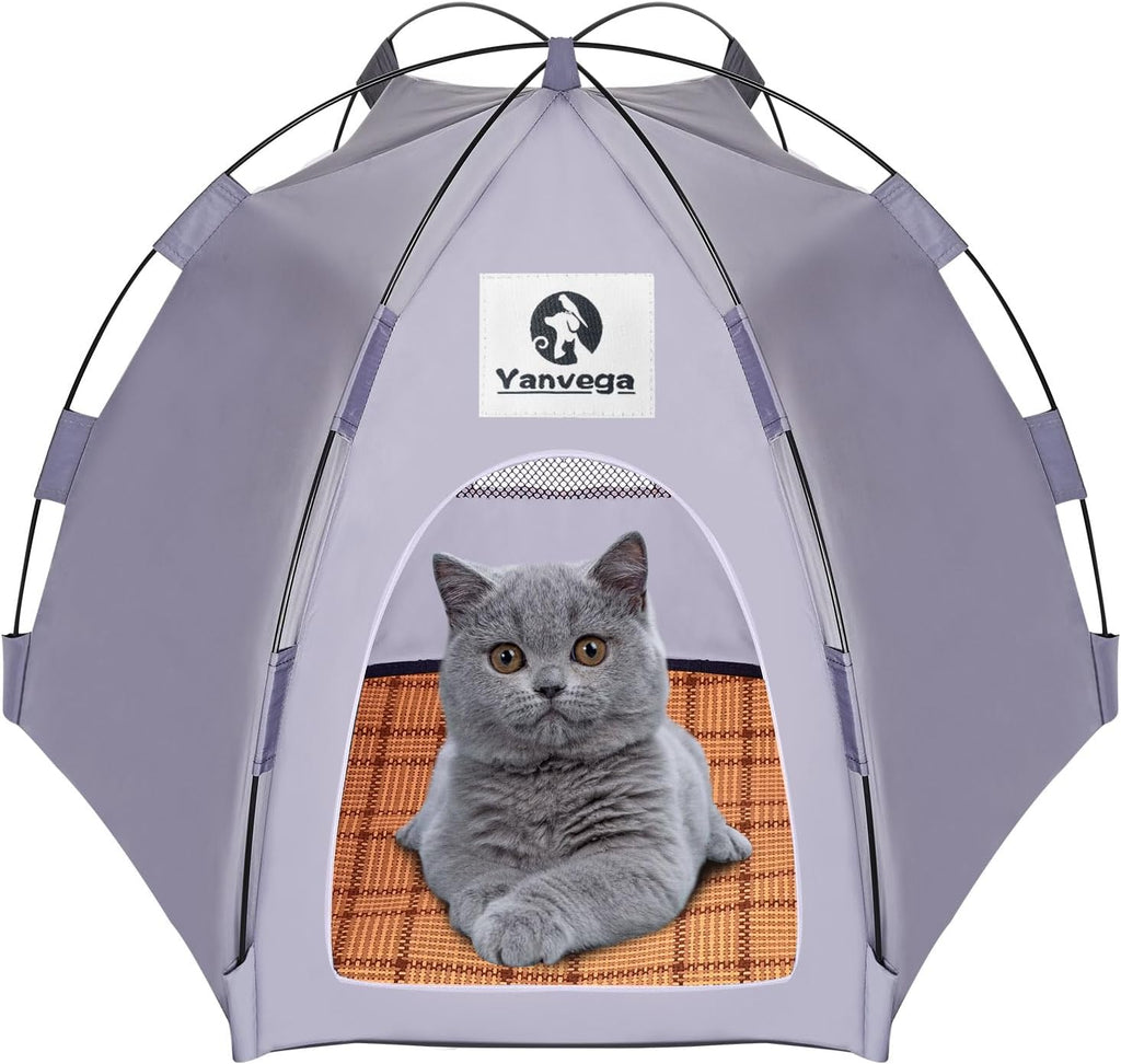 Cozy Cat Tent Bed. A private, enclosed nook for nap-loving cats.
