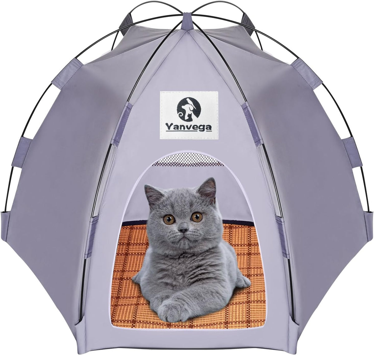 Cozy Cat Tent Bed. A private, enclosed nook for nap-loving cats.