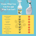 I Love My Pet Enzyme Stain & Odor Eliminator for Dog & Cat Urine – Professional Strength Cleaner for Carpets, Furniture & Upholstery – Pet-Safe, Works on Set-In Odors – 32 oz