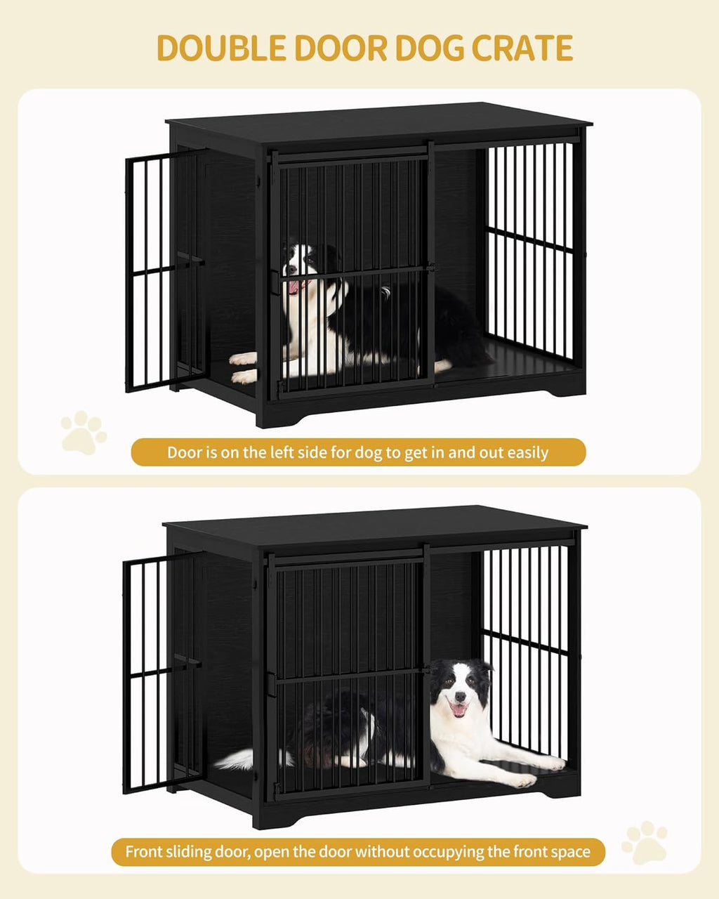 XXL Large Dog Crate Furniture. A thoughtful pick for calmer daily routines.