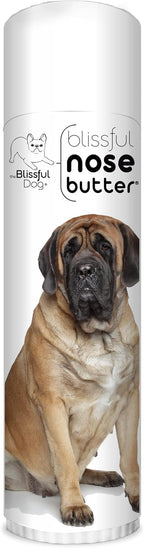 The Blissful Dog Mastiff Nose Butter for Dry, Cracked Skin, Lick-Safe Dog Nose Balm with Moisturizing Shea Butter, Almond, Olive, and Essential Oils, Pet Supplies, Uncented, 0.50 oz.