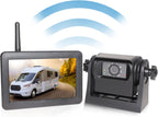 EWAY Wireless WiFi Magnetic Hitch Backup Camera 1080P HD Rechargeable Battery Powered No Wiring Rear View Reverse Monitoring Camera for Car Truck Pickup RV Camper 5th Wheel Horse Trailer Boat Trailer