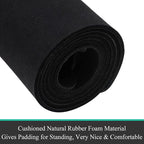 Pauwer Laundry Room Rug Runner 20"x60" Waterproof Rubber Laundry Mat Non Slip Kitchen Mats for Floor Washable Floor Mat Runner Rug for Farmhouse Mudroom Washroom Bathroom Decor